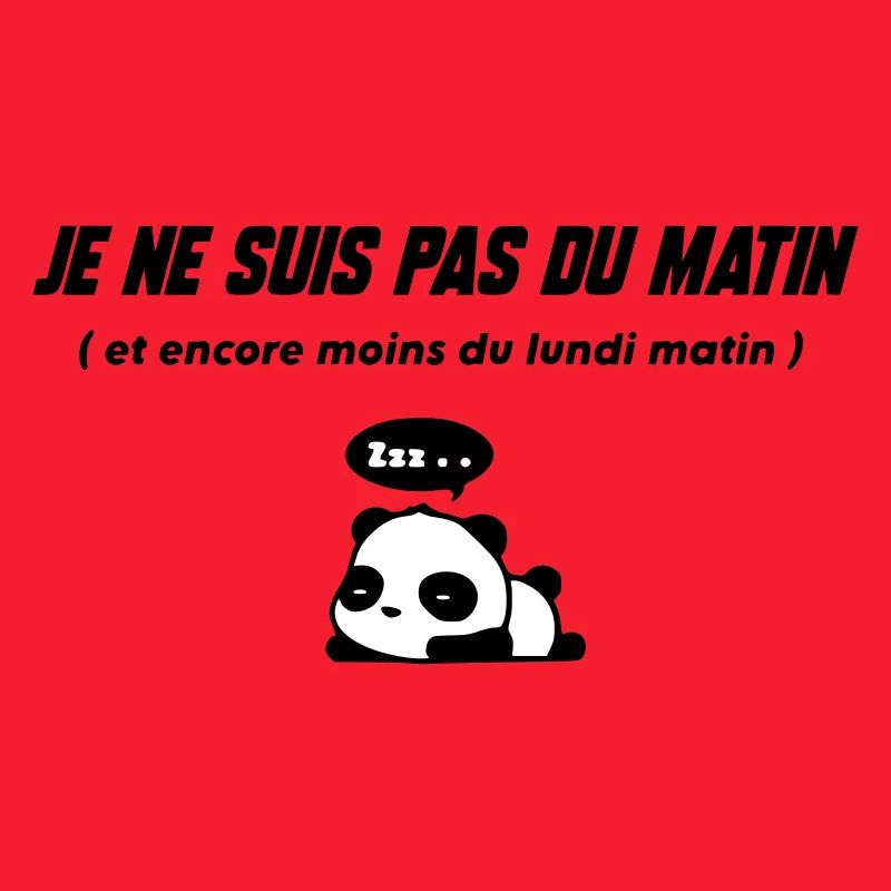 Sleeper Panda Illustration