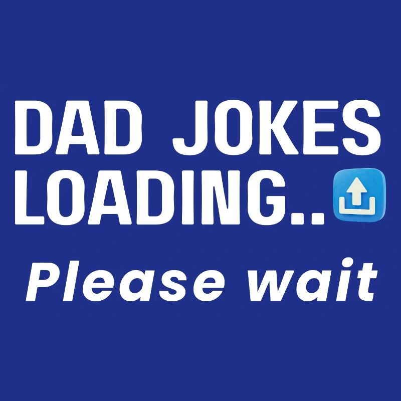 Dad Jokes Loading, please wait t-shirt