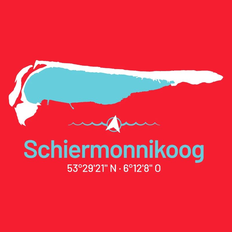 Schiermonnikoog | Carte de conception