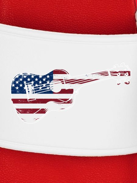 Hawaiian Ukulele Uke American Flag