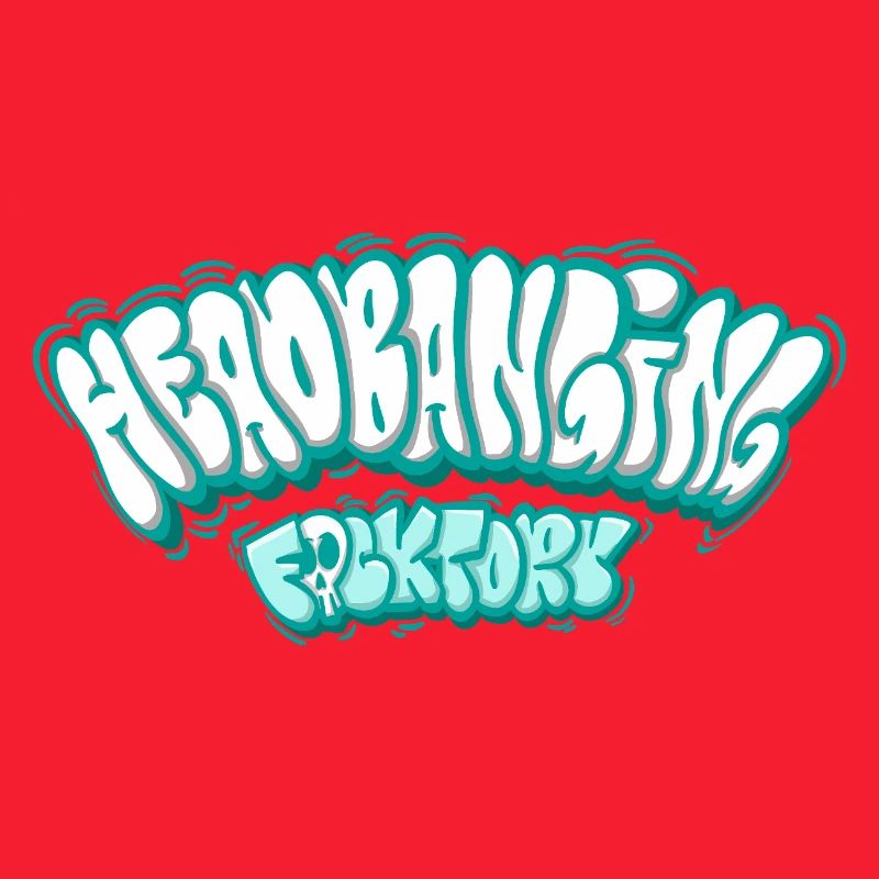 Headbanging graffiti