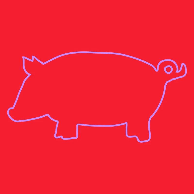 Pig Silhouette