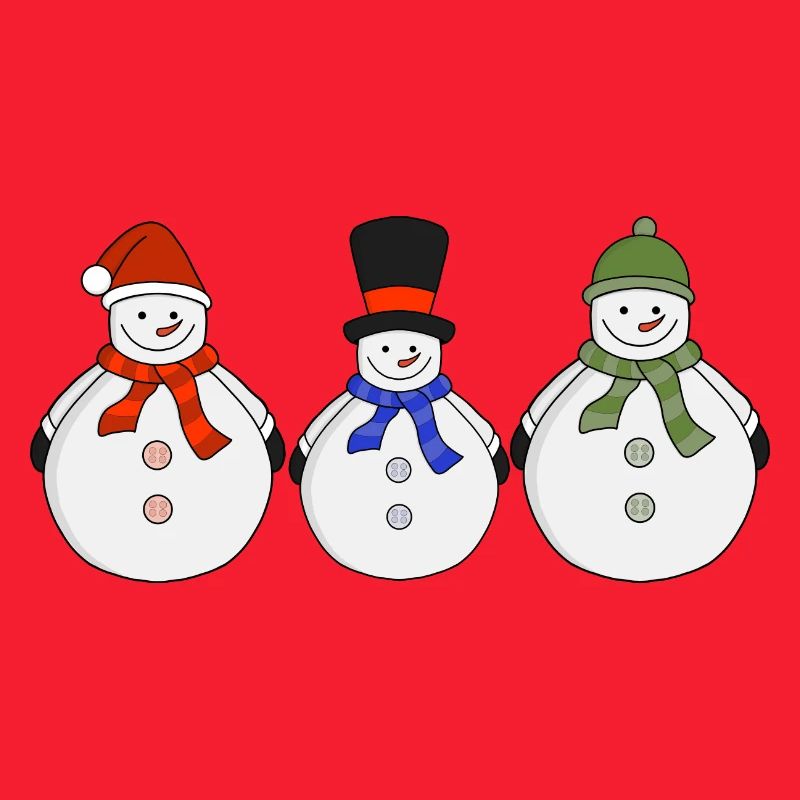 Snowmen Winter has come