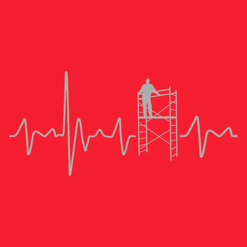 Échafaudage Heartbeat Échafaudage rétro pour artisans