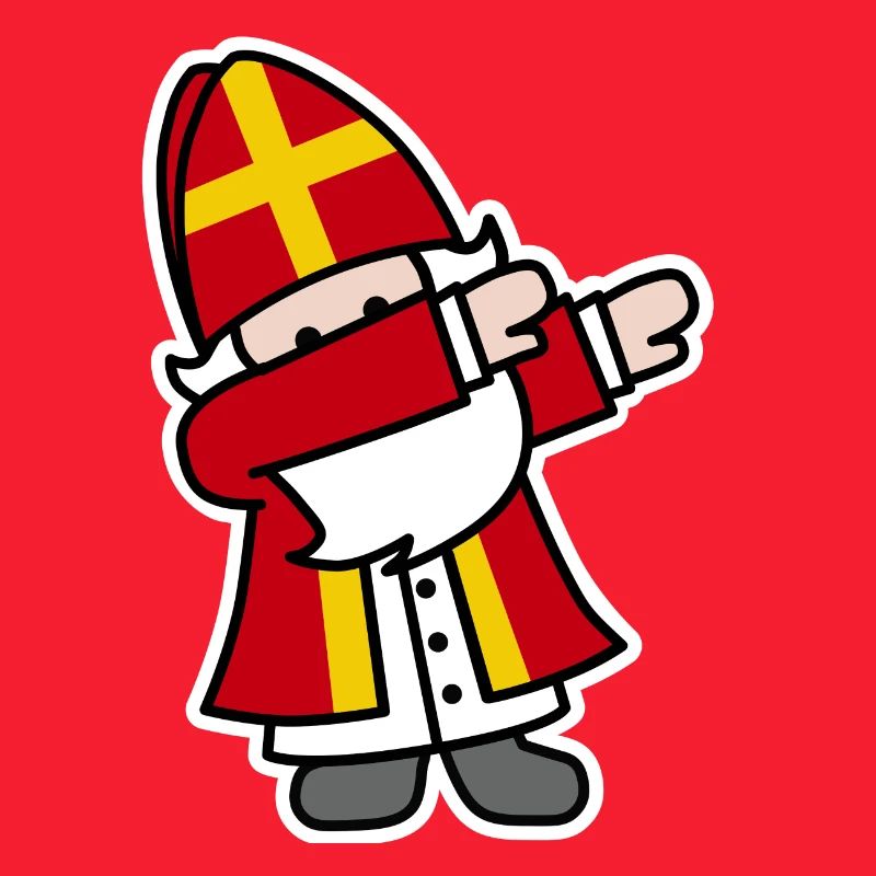 Sinterklaas Saint / Nicholas Dab Dabbing Sint Piet