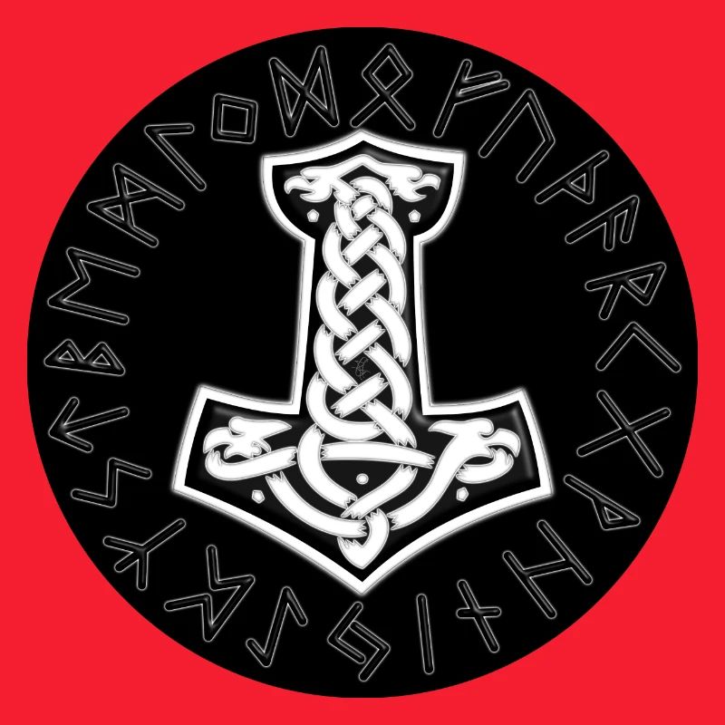 Mjölnir Keltischer Runenknoten