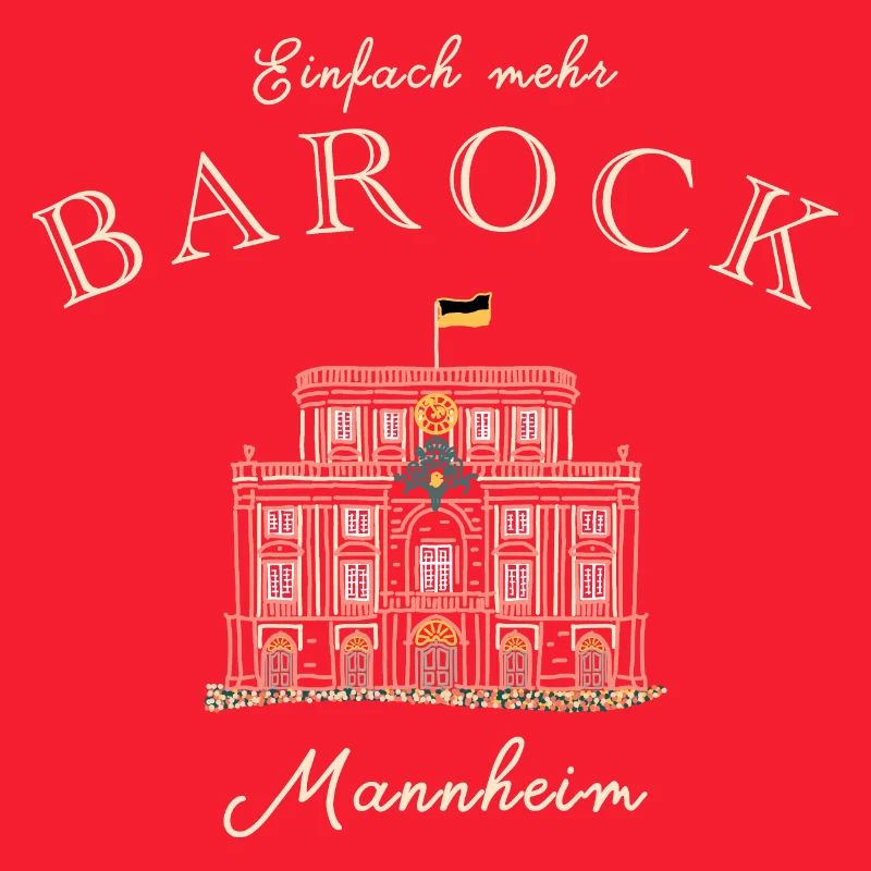 Mannheim, Palais baroque, Bade-Wurtemberg