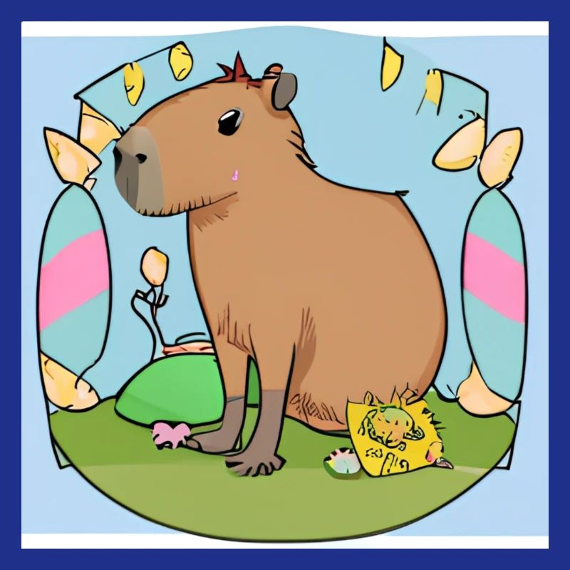Capybara de Pâques