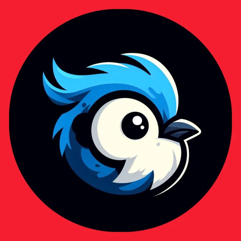 Comic Meise Vogel