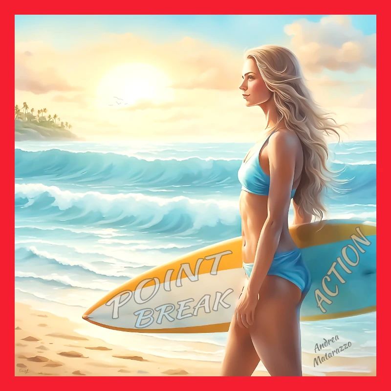 Fille Action Surf Point Break 2