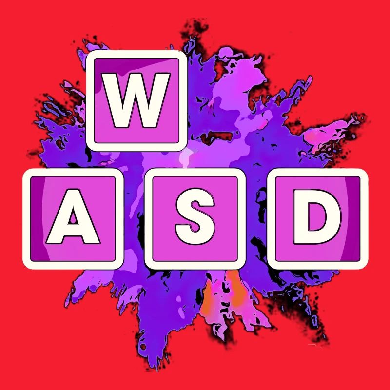 WASD Splash Gaming Blocks