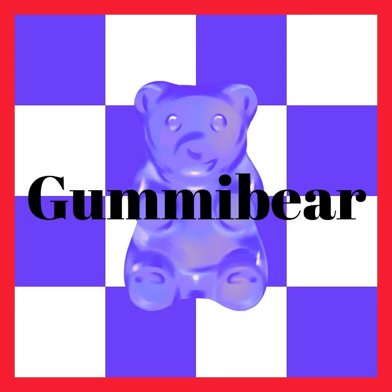 Gummy Bear Cozy Cuddle Trend Design