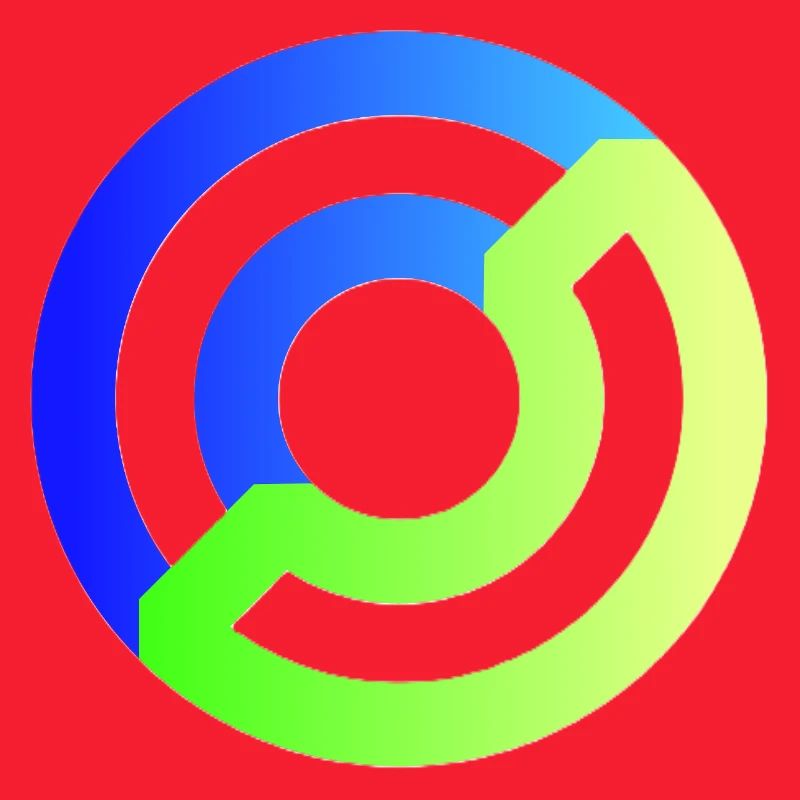 Futuristisches Spiral Abstraktes Design