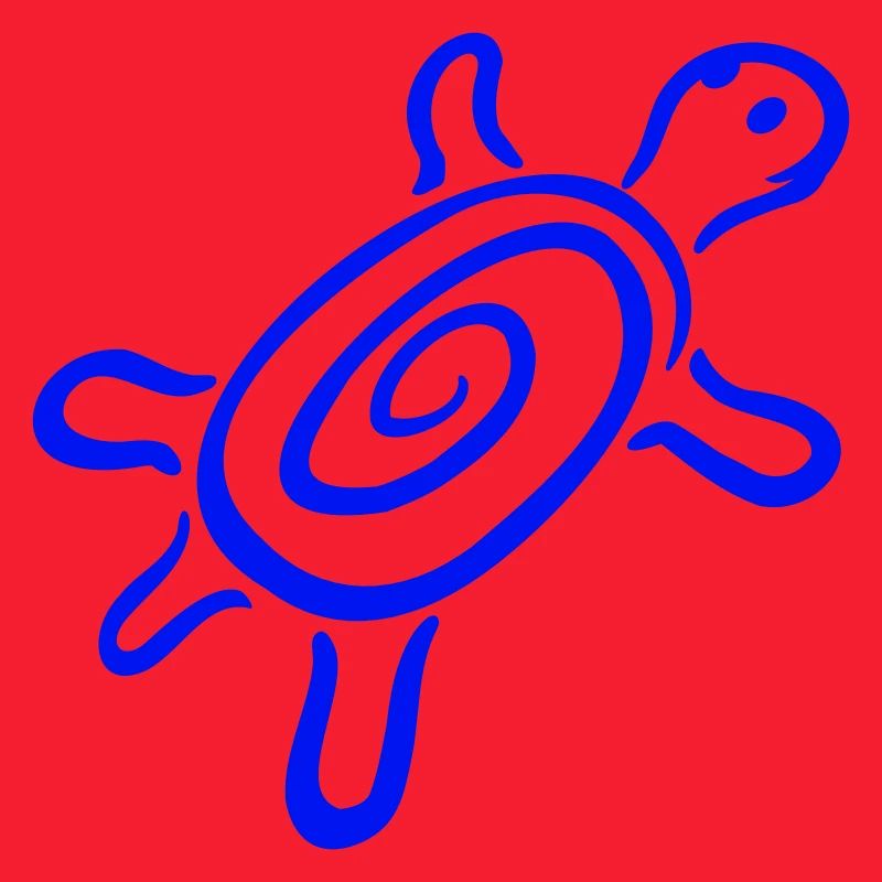 turtle spiral turtle shell pattern cute
