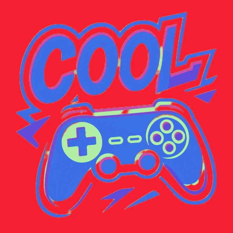 Neon Gaming Controller