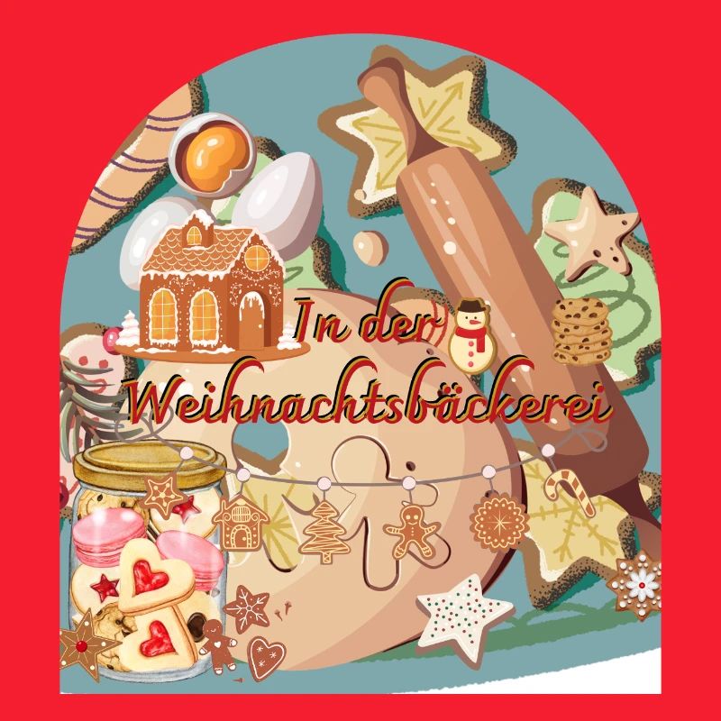 Temps de Noël dans la forme d’arc de la boulangerie de Noël