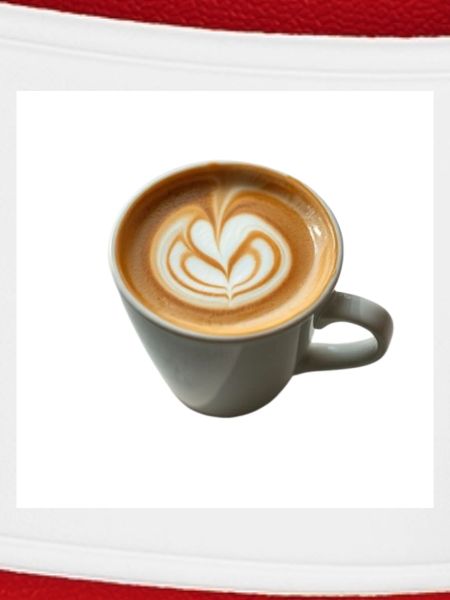 Latte Herzkunst Becherdesign