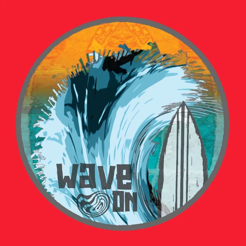 Vague dans Surf Magic Patch