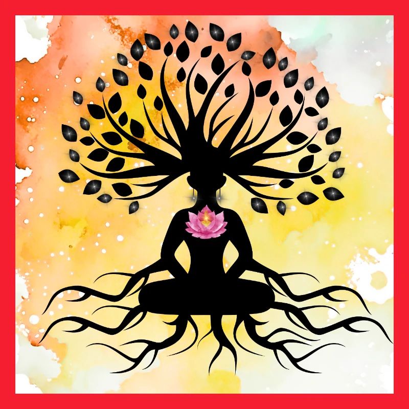 Lotus Buddha Baum des Lebens