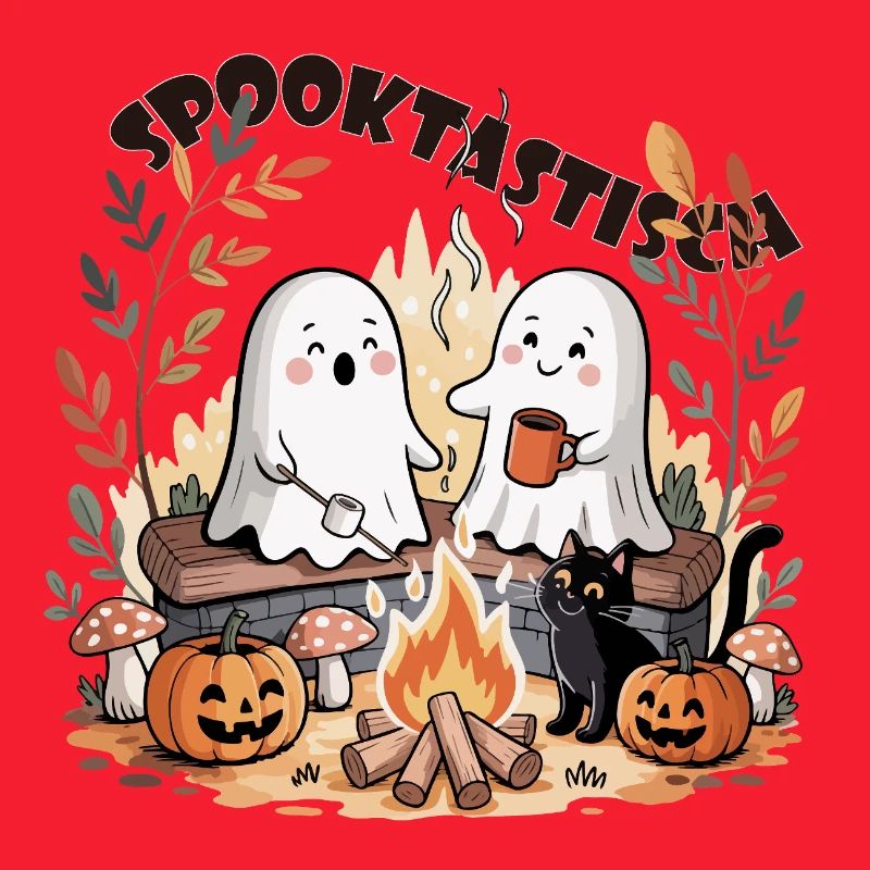 Spooktastic – Sweet Ghosts at the Campfire