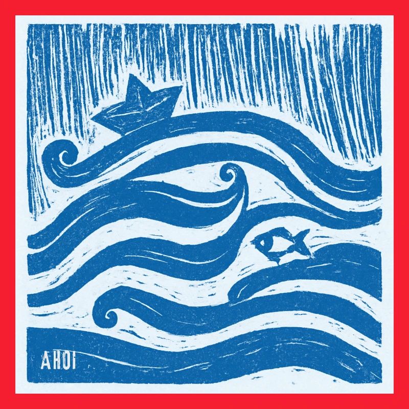 Schiff Ahoi - Linol Style
