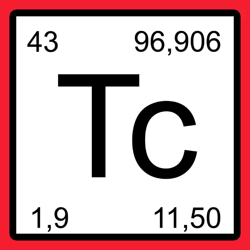 Technetium Periodensystem Grafik