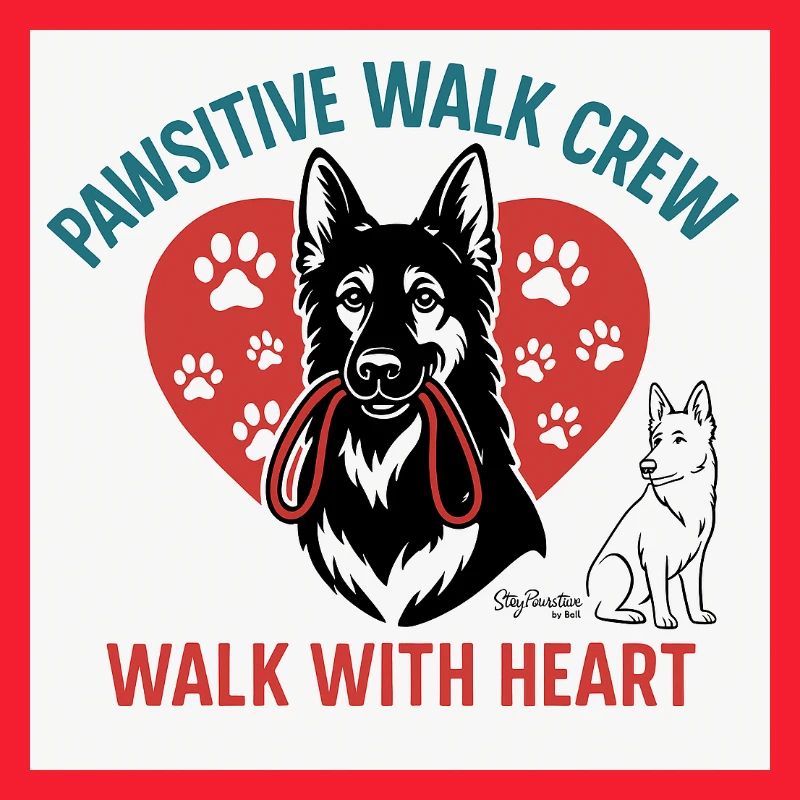 Pawsitive Walk Crew Coeur Pattes