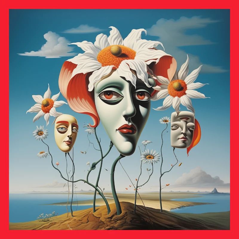 Masques de fleurs Dream