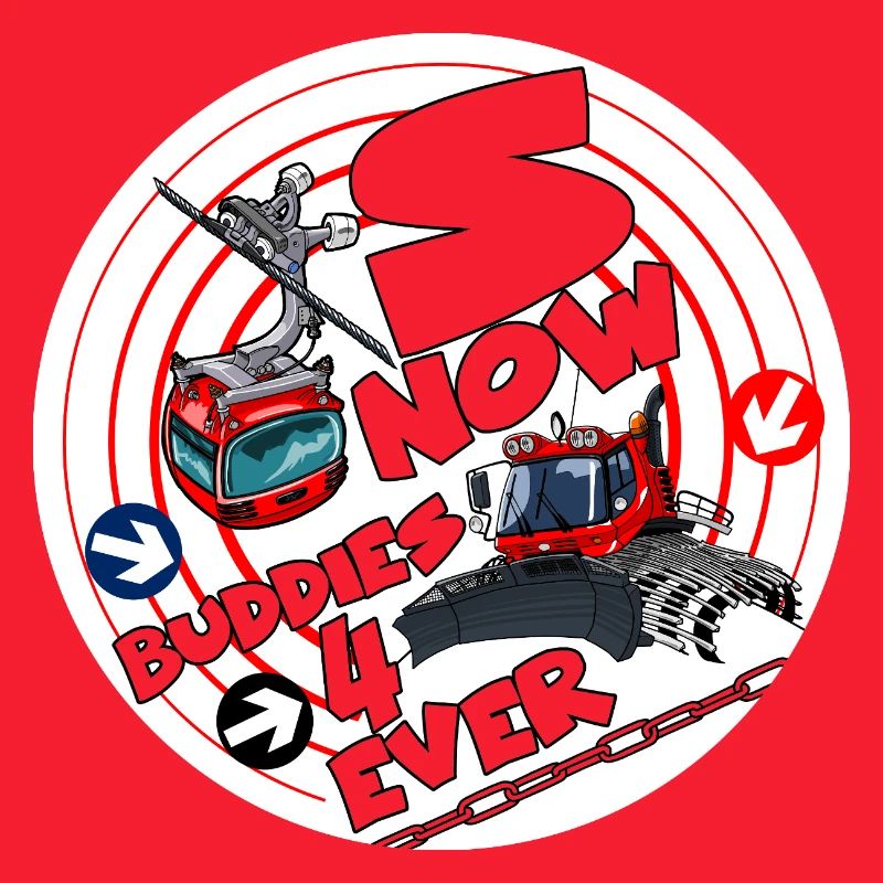 Nr. 1423-snow_buddies_rood