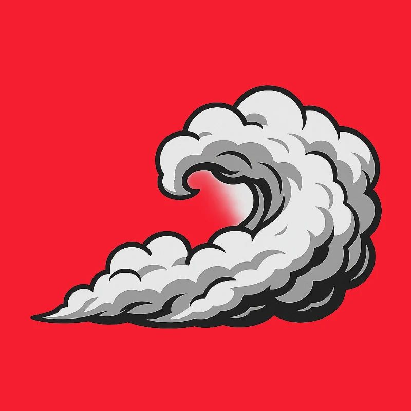 Swirl Cyclone Cloud Graphic