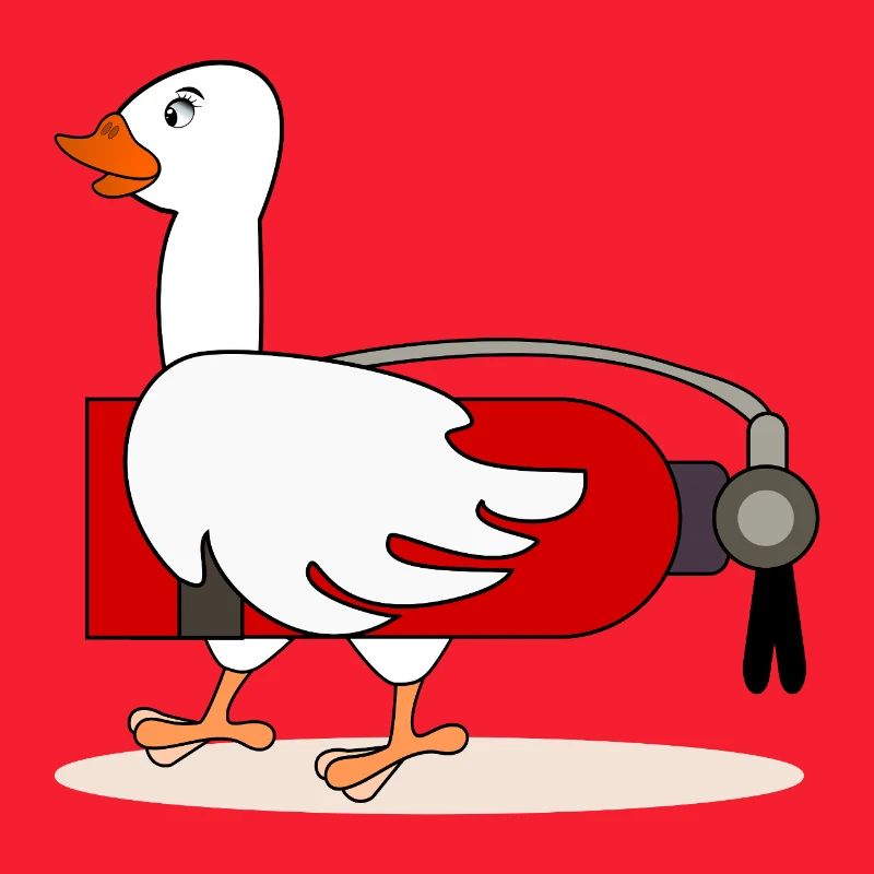 Fire extinguisher goose fire brigade