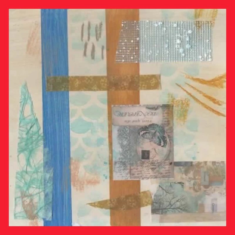 Abstrakte Collage