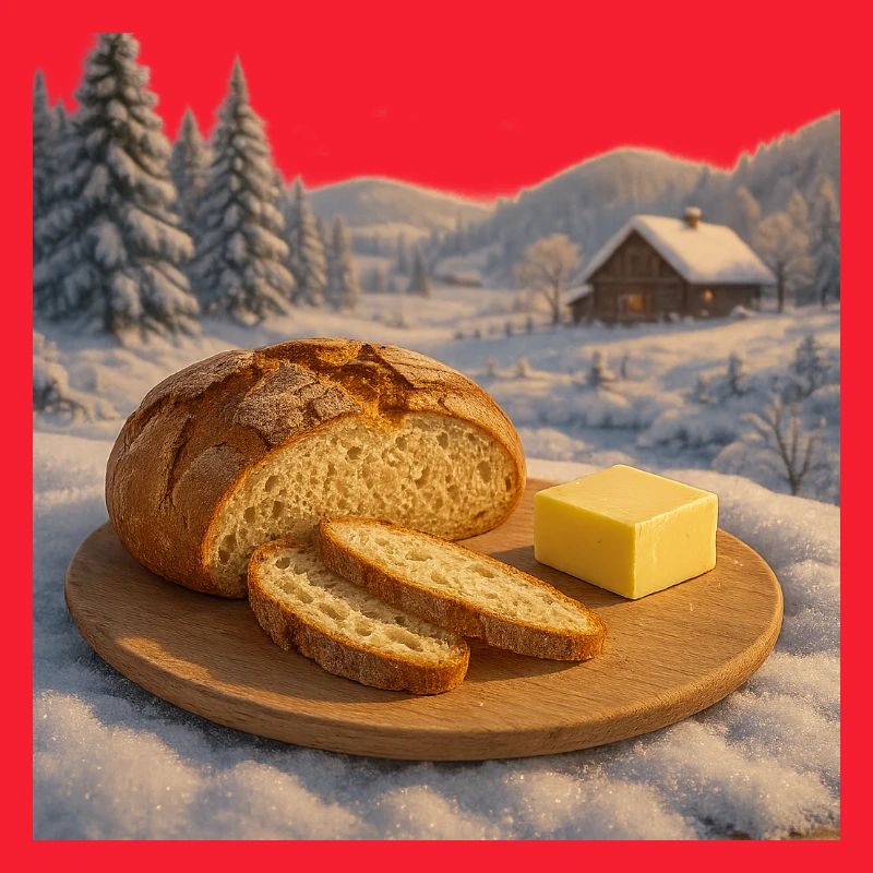 Rustic snack