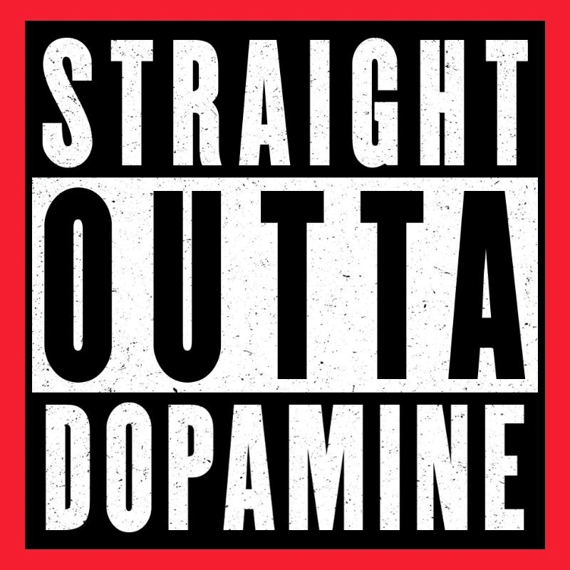 Typographie en gras de Dopamine Boost