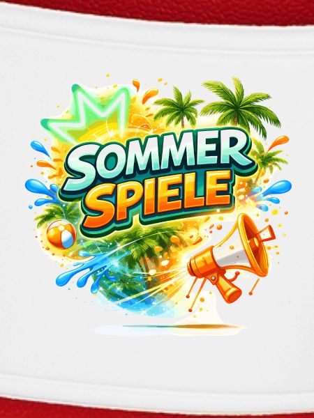 Sommer Spiele Palmenfarben