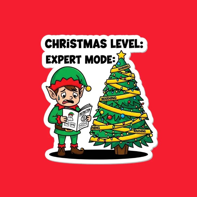 Weihnachts-Level-Experten-Modus-Elf