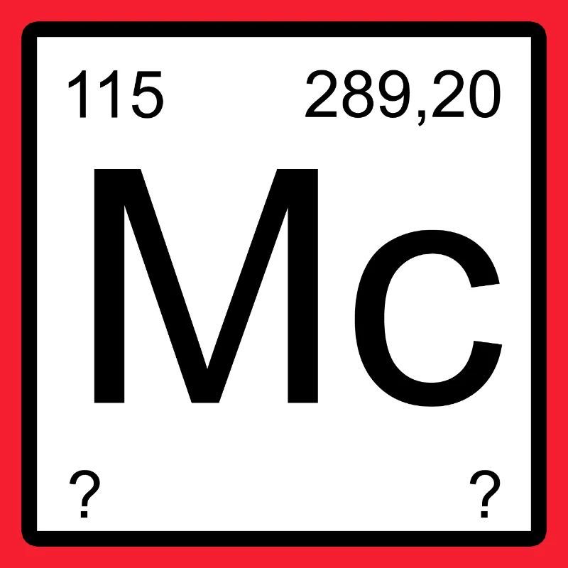 Moscovium Minimal Element Block