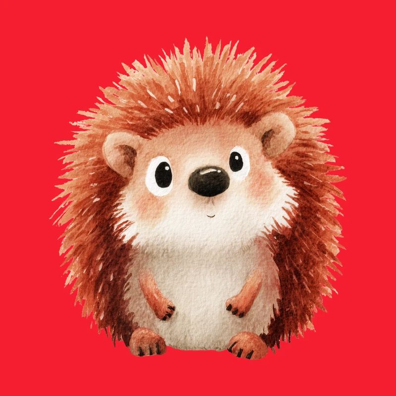 Forest Hedgehog – Children's Illustration