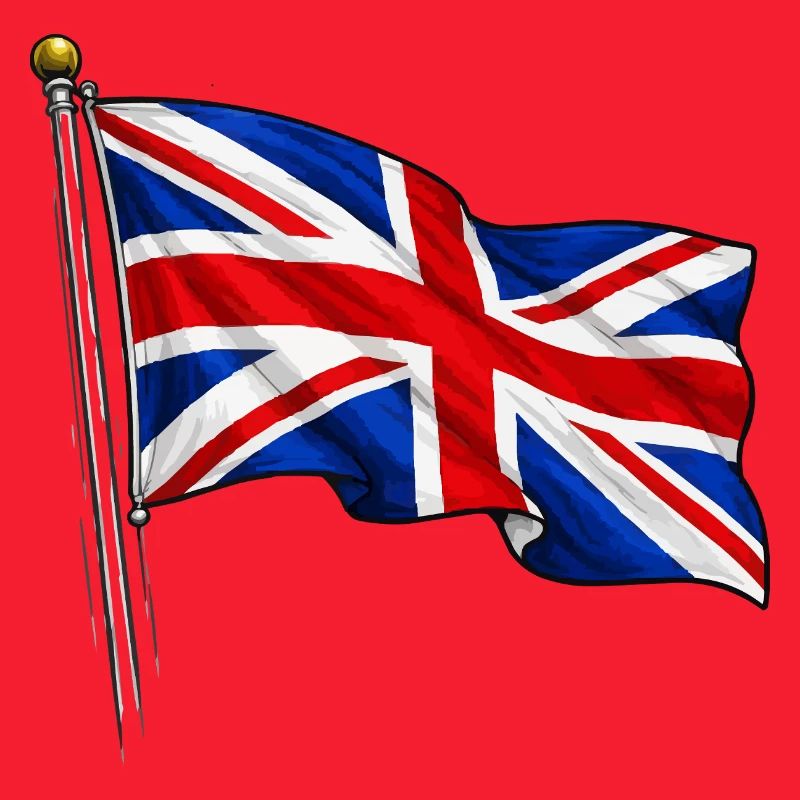 Drapeau de l’Angleterre de Grande-Bretagne
