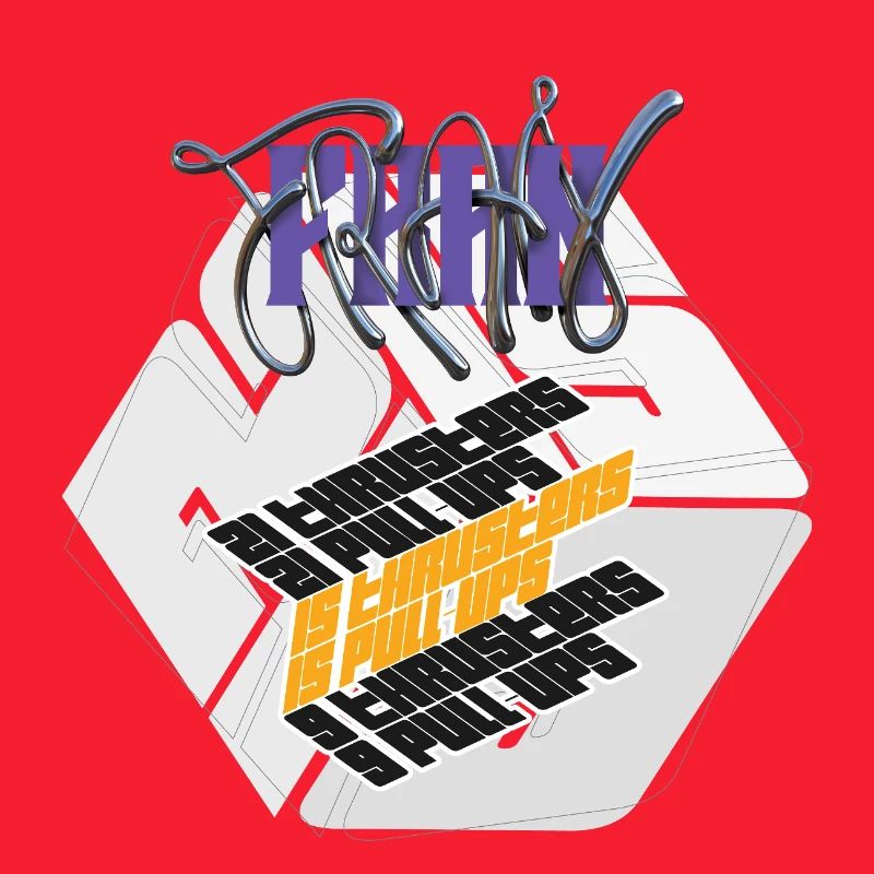 Fran Hero WOD Cross-Training leichte Grafikversion