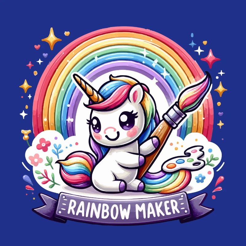 Rainbow Unicorn Painter