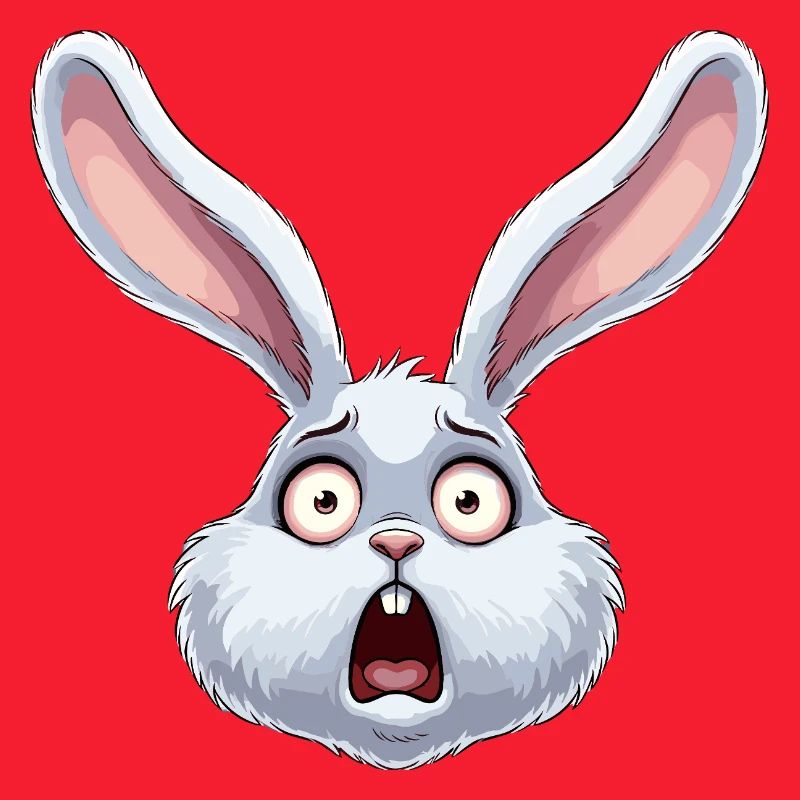 Illustration de bande dessinée de Shock Bunny