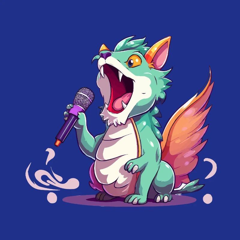 Singender Drachen-Star