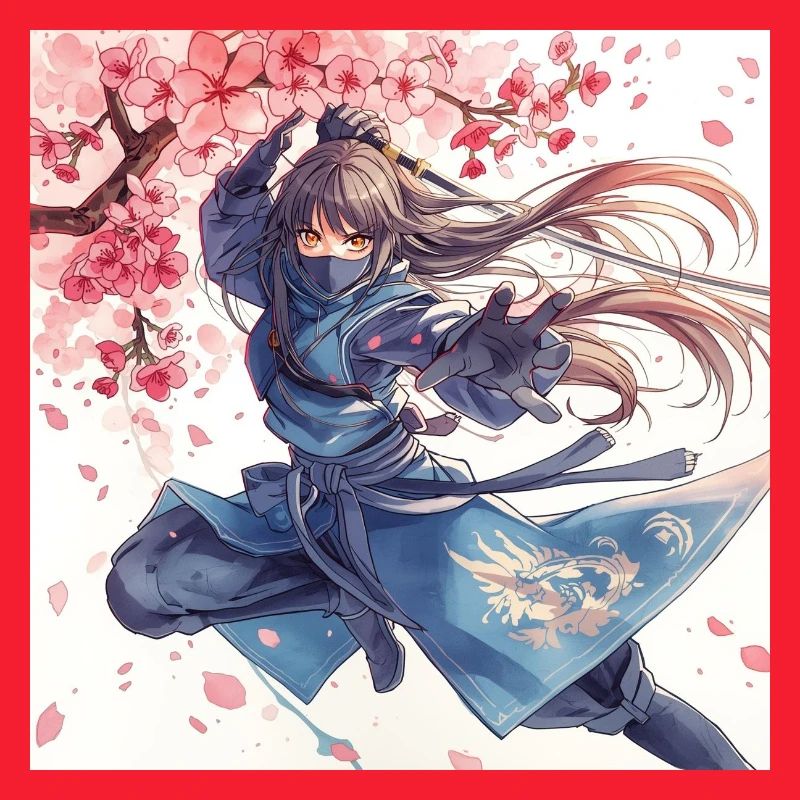 Ninja Fleur de Cerisier dans l’Attaque Éclair