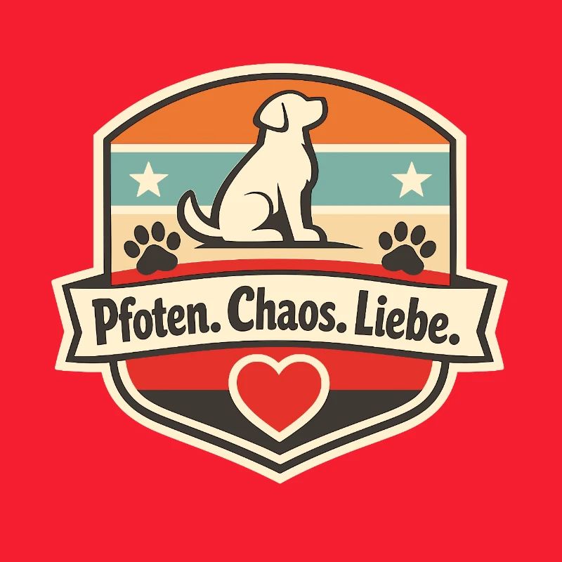 Pfoten Chaos Liebe Patch