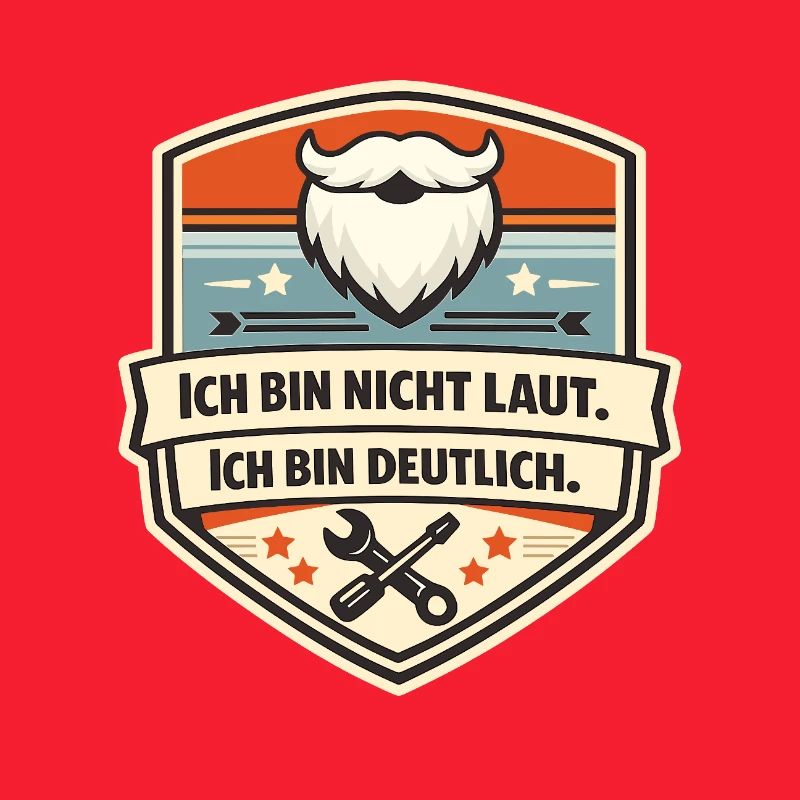 Ich bin nicht laut, ich bin deutlich