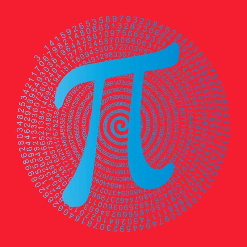 π (pi) in Data Spiral