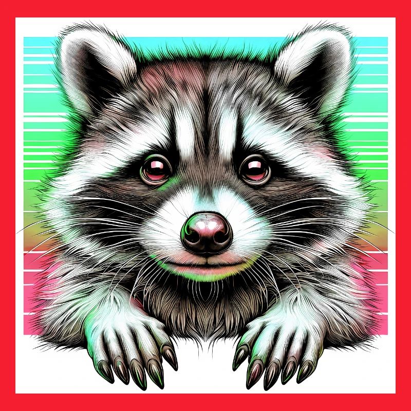 Waschbär