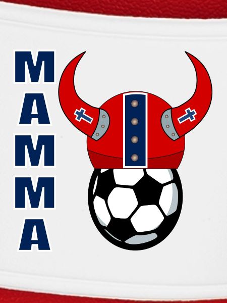 Norwegische Mutter Fußball