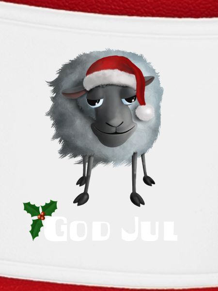 Graues Schaf God Jul - Schwedisch